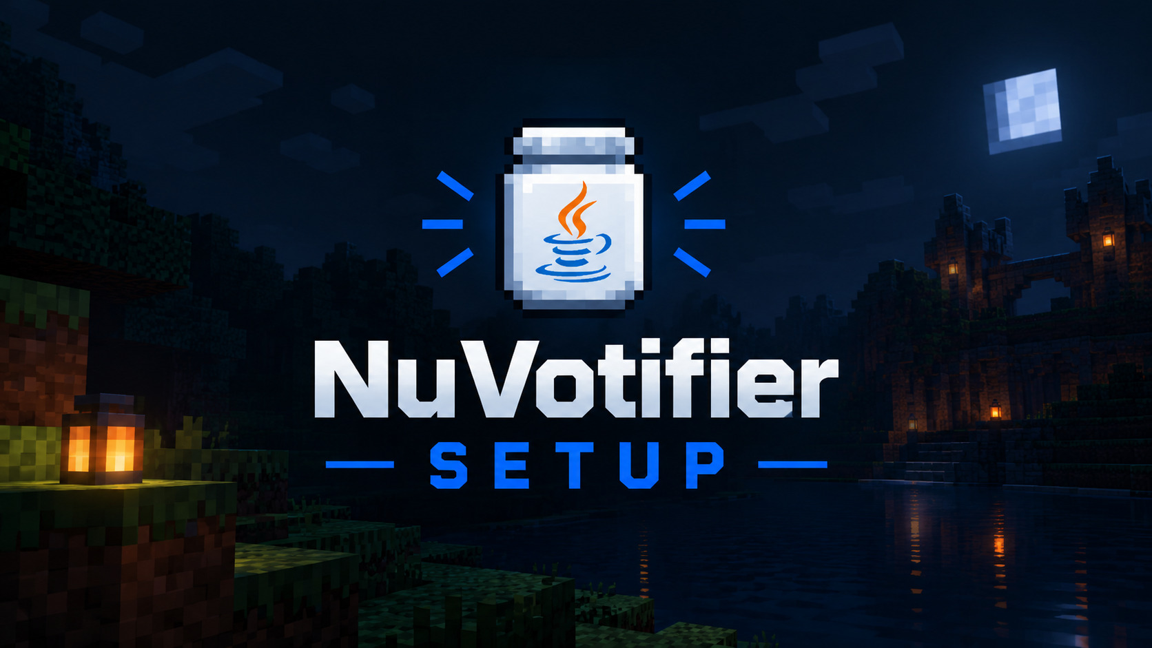 A Minecraft server console receiving a vote from a server list